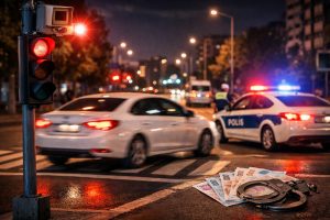 عقوبة انتهاك اشارة المرور تركيا