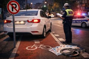 مخالفة الوقوف الخاطئ للسيارة تركيا